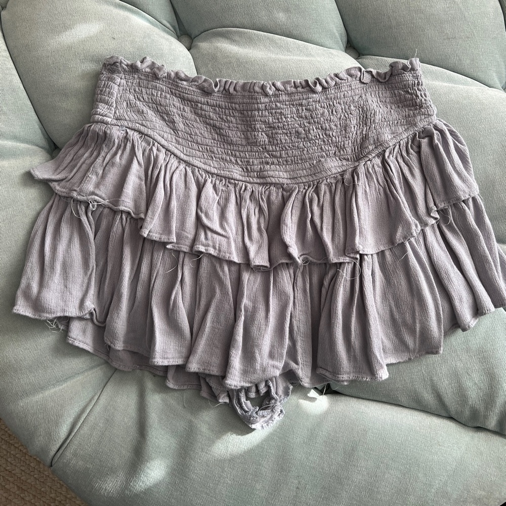 Mustard Seed smocked Boutique Skirt size LARGE